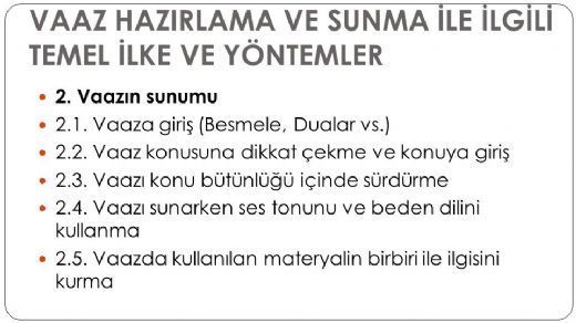Vaaza Başlama Duası Okunuşu ve Anlamı