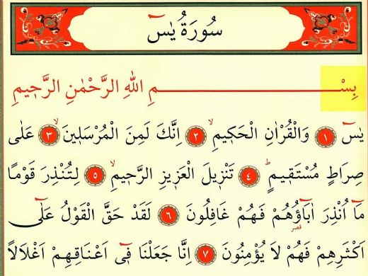 Yasin Suresi Duası, Okunuşu ve Anlamı - dua.gen.tr